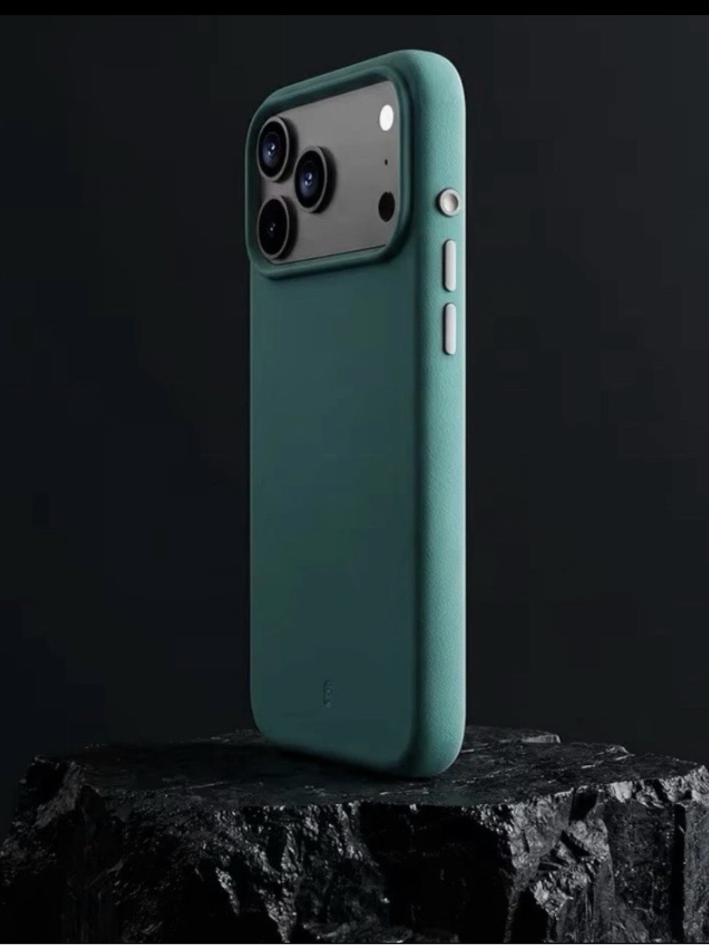 TineeOwl DuneX iPhone 17 Pro Case MagSafe Slim Textured TPU Green in Denial - Picture 6 of 16